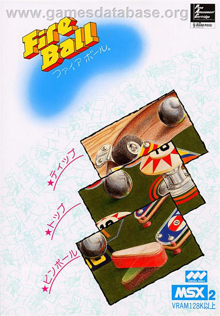 Fire Ball - MSX 2 - Artwork - Box