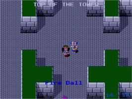 In game image of Return of Ishtar, The on the MSX 2.