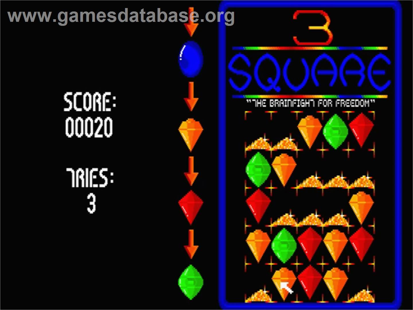 3 Square - MSX 2 - Artwork - In Game