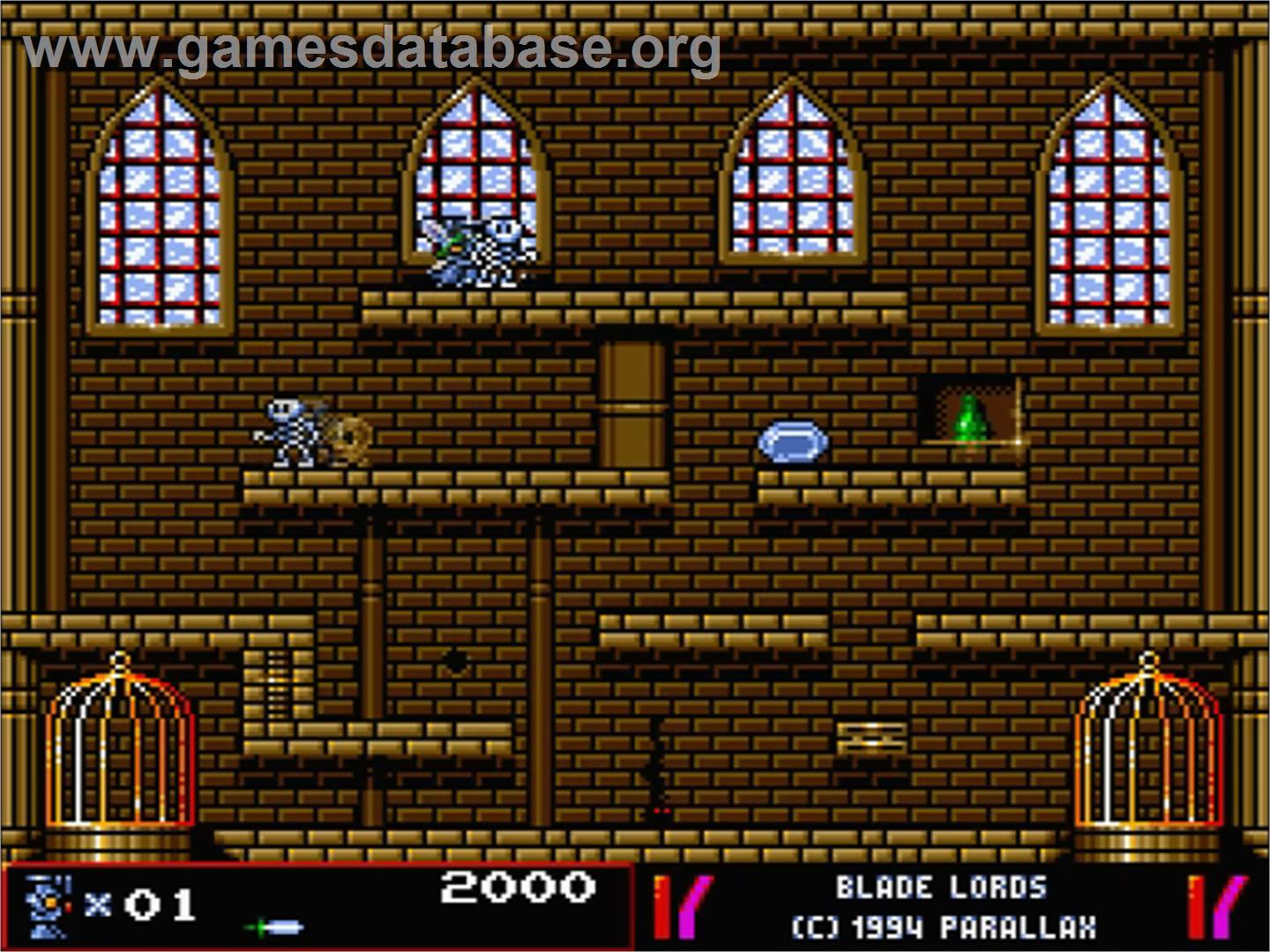 Blade Lords - MSX 2 - Artwork - In Game