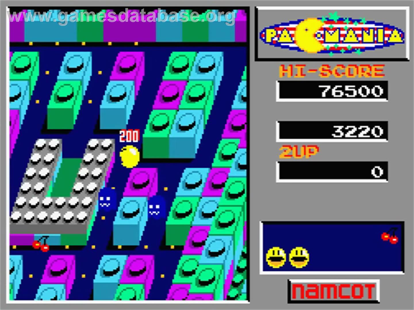 Pac-mania - MSX 2 - Artwork - In Game