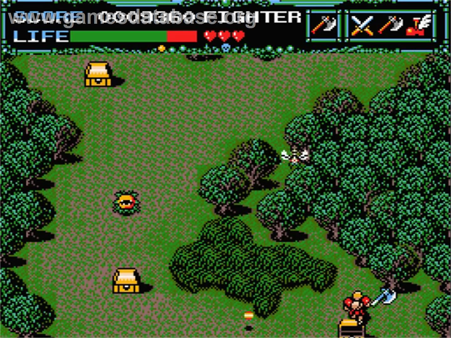 Undeadline - MSX 2 - Artwork - In Game