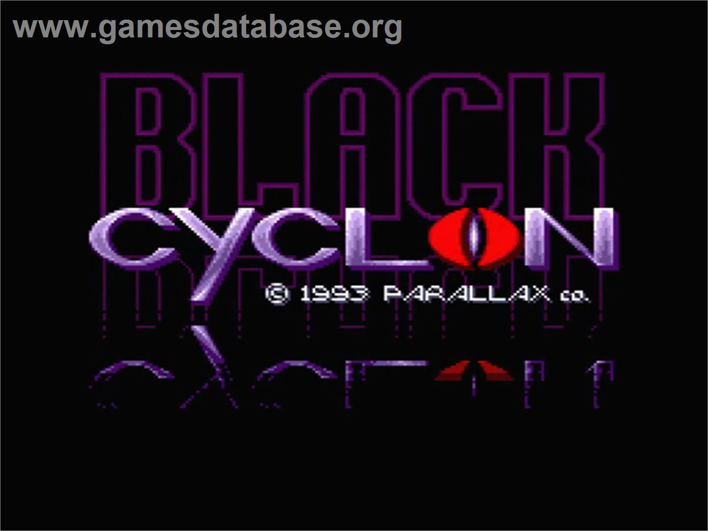 Black Cyclon - MSX 2 - Artwork - Title Screen