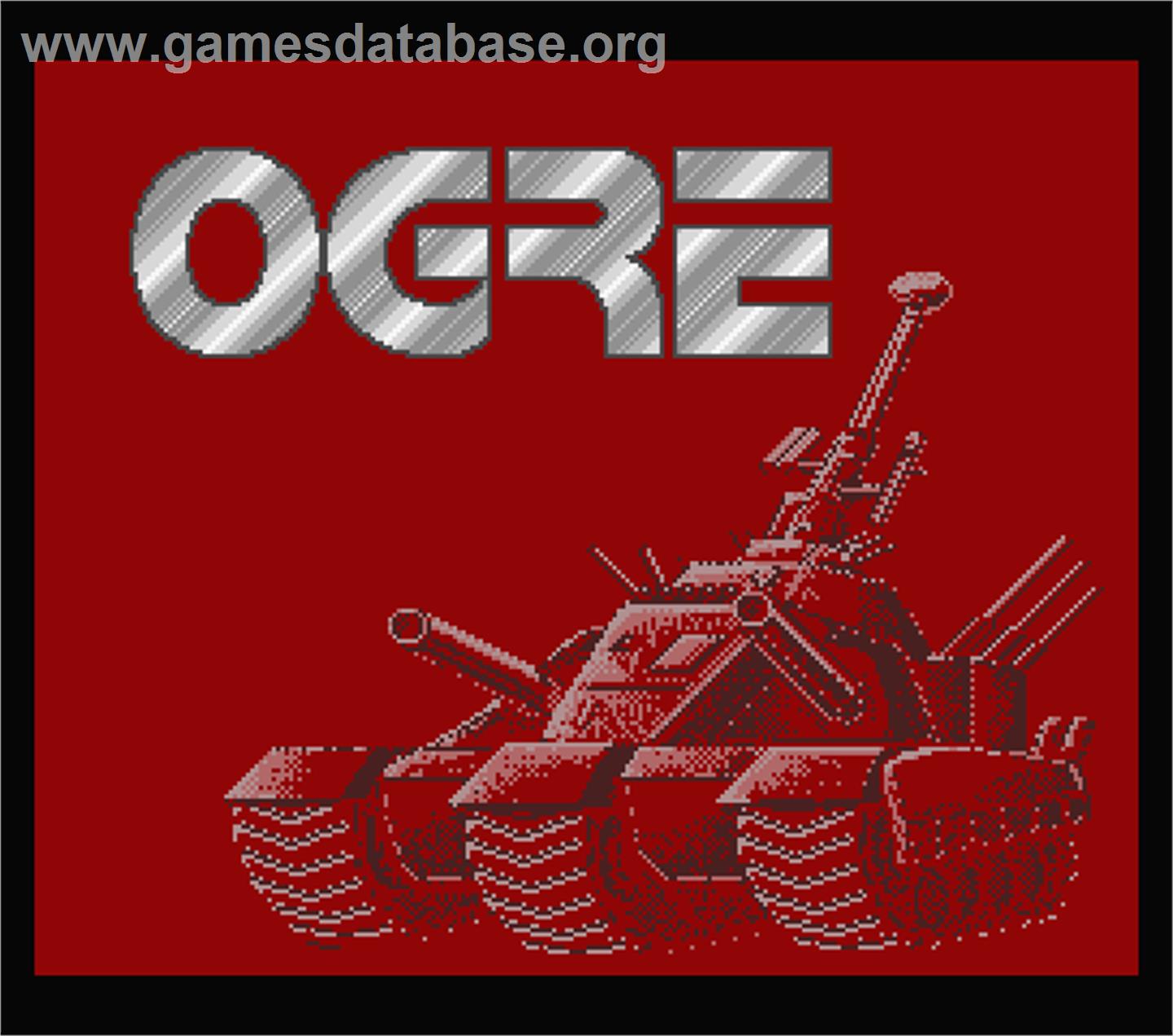 Ogre - MSX 2 - Artwork - Title Screen