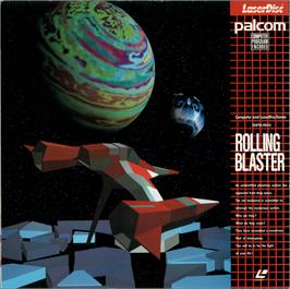 Box cover for Rolling Blaster on the MSX Laserdisc.
