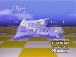 Title screen of Interstellar on the MSX Laserdisc.