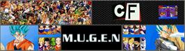Arcade Cabinet Marquee for Cartoon Fighters 2010.