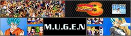 Arcade Cabinet Marquee for Marvel vs Capcom 3: Last Rise of Heroes.