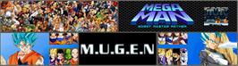 Arcade Cabinet Marquee for Megaman Battle - Robot Master Mayhem.