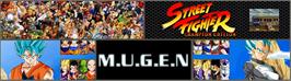 Arcade Cabinet Marquee for Street Fighter 1: Champion Edition.