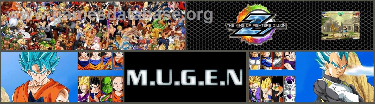 King of Fighters Zillion - MUGEN - Artwork - Marquee
