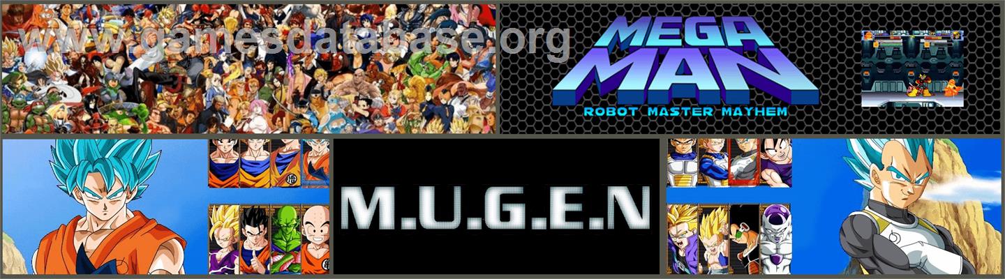 Megaman Battle - Robot Master Mayhem - MUGEN - Artwork - Marquee