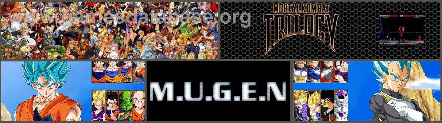 Mortal Kombat Trilogy - MUGEN - Artwork - Marquee