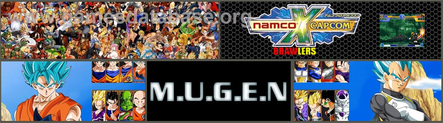 Namco X Capcom Brawlers - MUGEN - Artwork - Marquee
