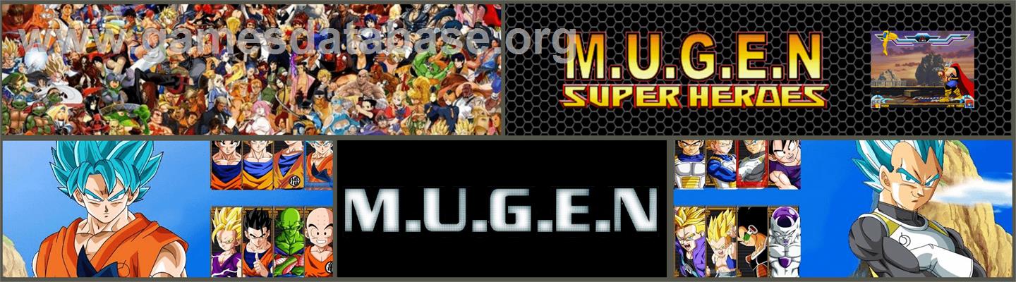 Super Heroes Mugen - MUGEN - Artwork - Marquee