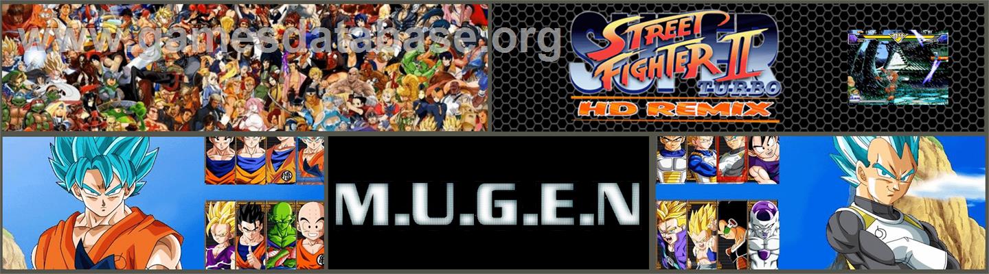 Super Street Fighter 2 Turbo HD Remix - MUGEN - Artwork - Marquee