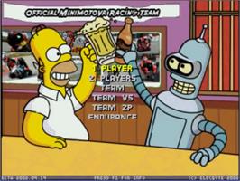 Title screen of Cartoon Fighters 2010 on the MUGEN.