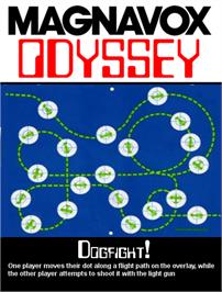 Box cover for Dogfight on the Magnavox Odyssey.