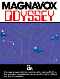 Box cover for Ski on the Magnavox Odyssey.