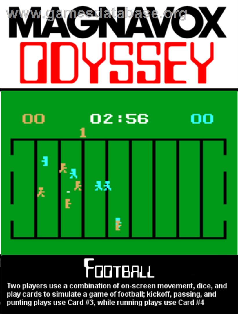 Football - Magnavox Odyssey - Artwork - Box