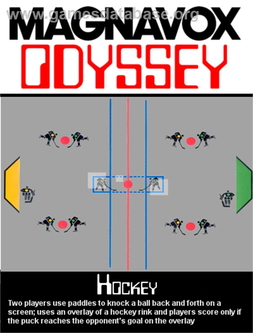 Hockey - Magnavox Odyssey - Artwork - Box