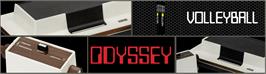Arcade Cabinet Marquee for Volleyball.