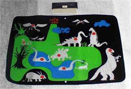 Overlay for Prehistoric Safari on the Magnavox Odyssey.