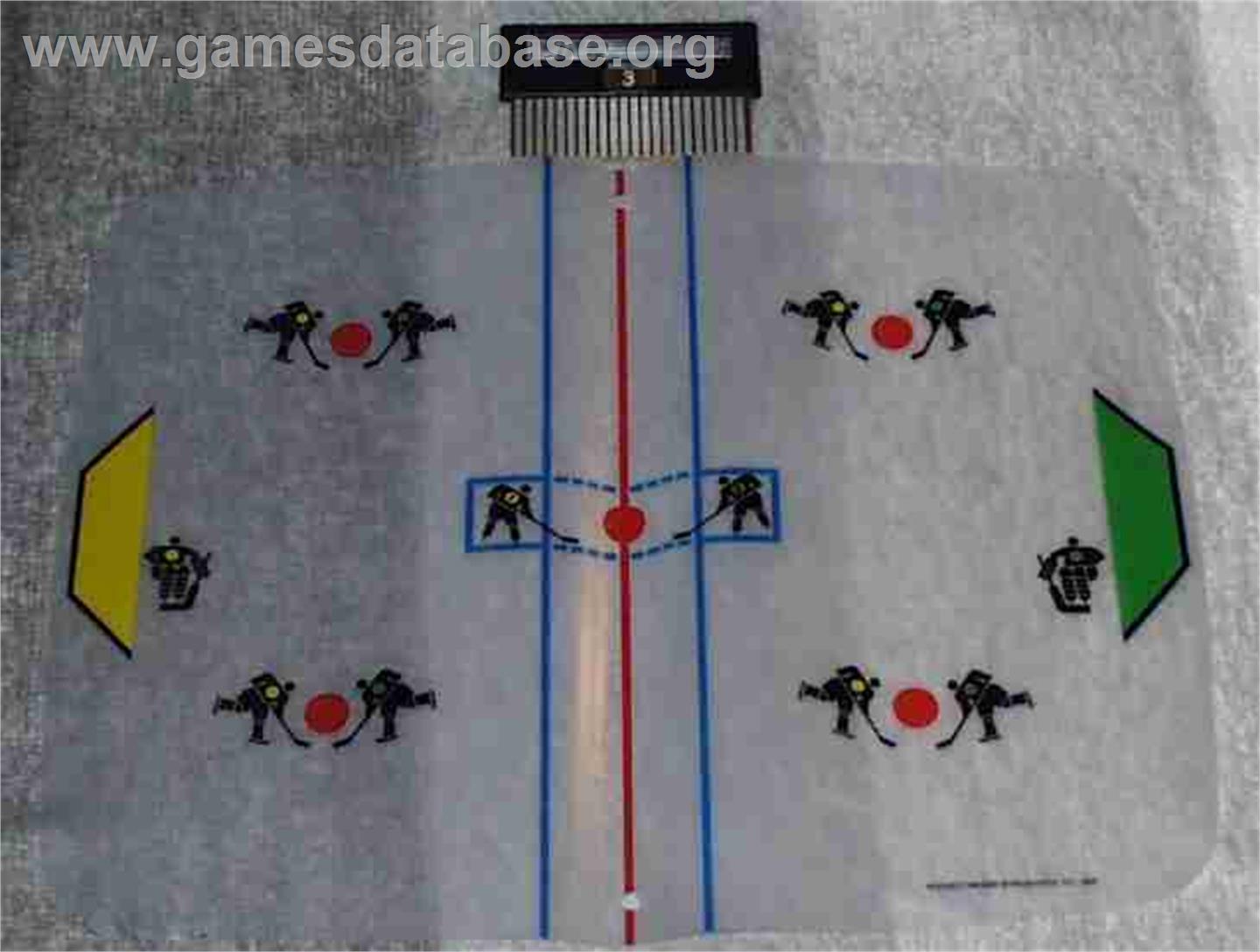 Hockey - Magnavox Odyssey - Artwork - Overlay