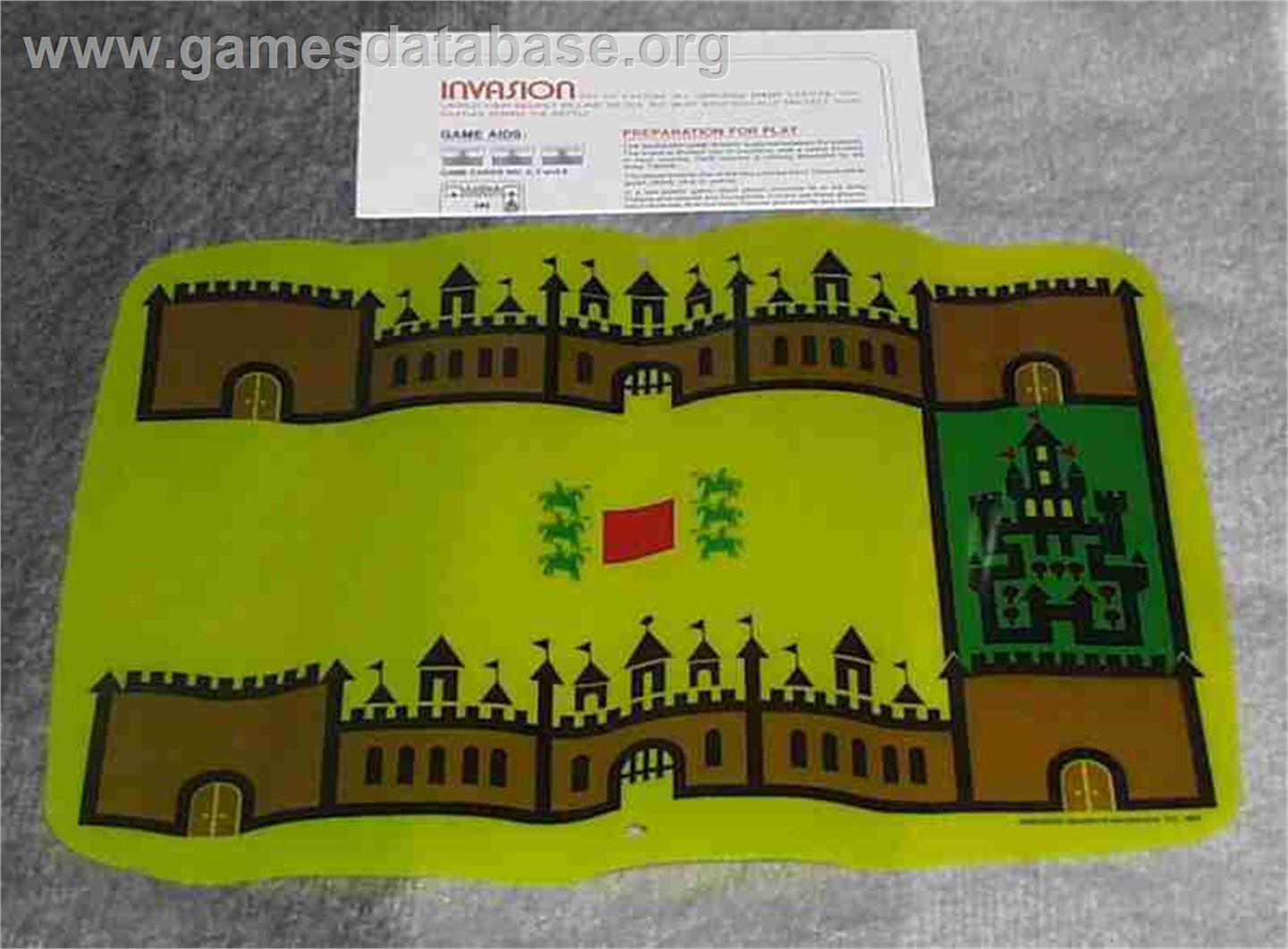 Invasion - Magnavox Odyssey - Artwork - Overlay