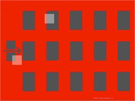 In game image of Percepts on the Magnavox Odyssey.
