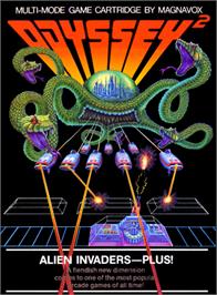 Box cover for Alien Invaders - Plus on the Magnavox Odyssey 2.