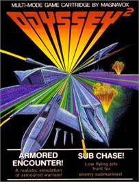 Box cover for Armored Encounter on the Magnavox Odyssey 2.