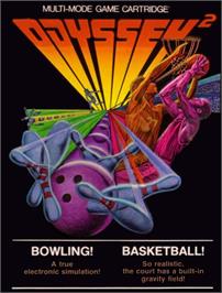 Box cover for Basketball! on the Magnavox Odyssey 2.