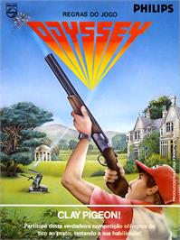 Box cover for Clay Pigeon on the Magnavox Odyssey 2.