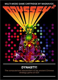 Box cover for Dynasty on the Magnavox Odyssey 2.