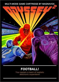 Box cover for Football on the Magnavox Odyssey 2.