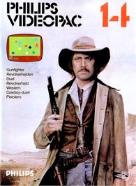 Box cover for Gunfighter on the Magnavox Odyssey 2.