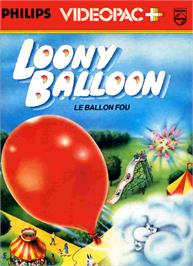 Box cover for Loony Balloon on the Magnavox Odyssey 2.