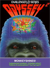 Box cover for Monkeyshines on the Magnavox Odyssey 2.