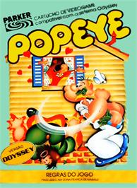 Box cover for Popeye on the Magnavox Odyssey 2.