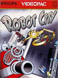 Box cover for Robot City on the Magnavox Odyssey 2.