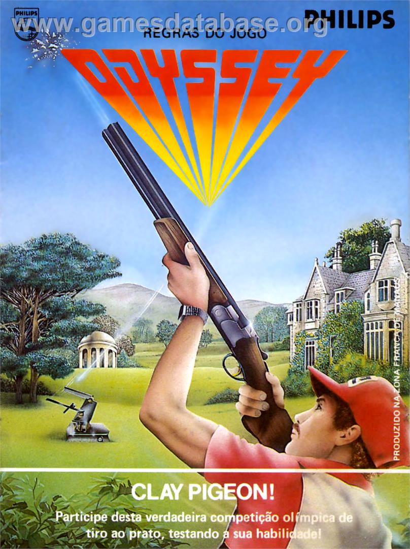 Clay Pigeon - Magnavox Odyssey 2 - Artwork - Box