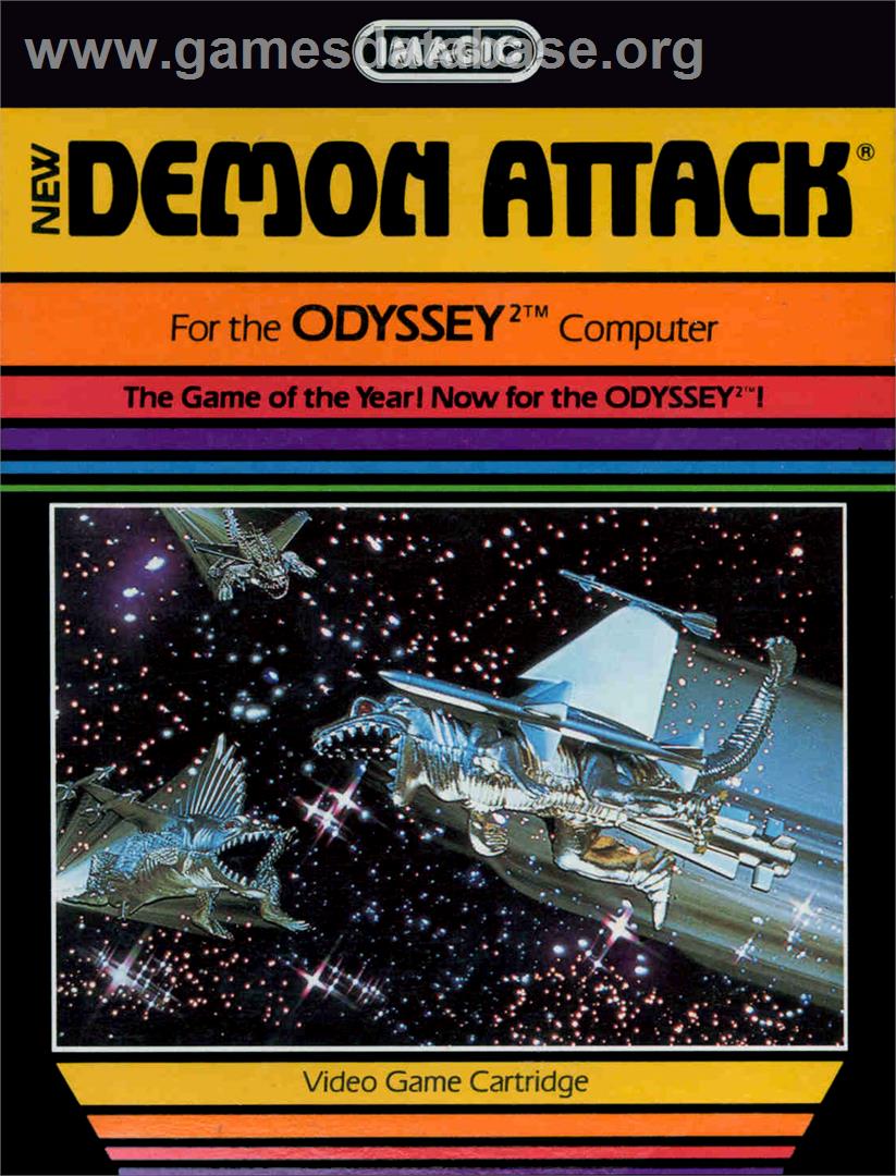 Demon Attack - Magnavox Odyssey 2 - Artwork - Box