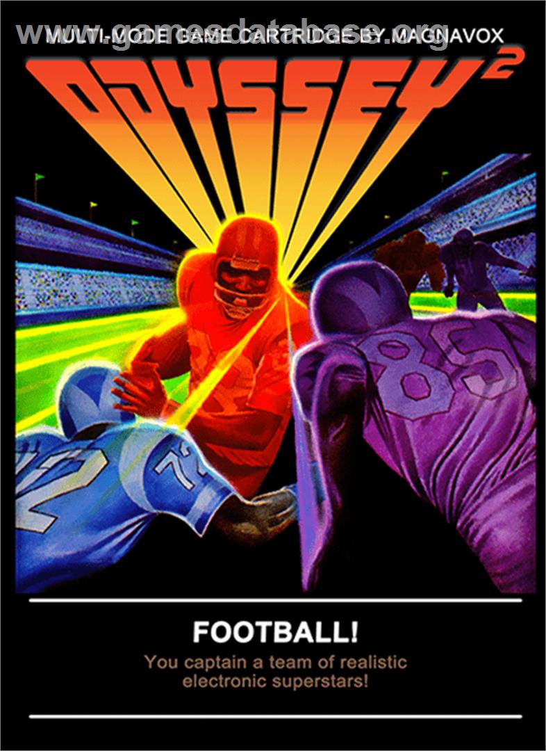 Football - Magnavox Odyssey 2 - Artwork - Box