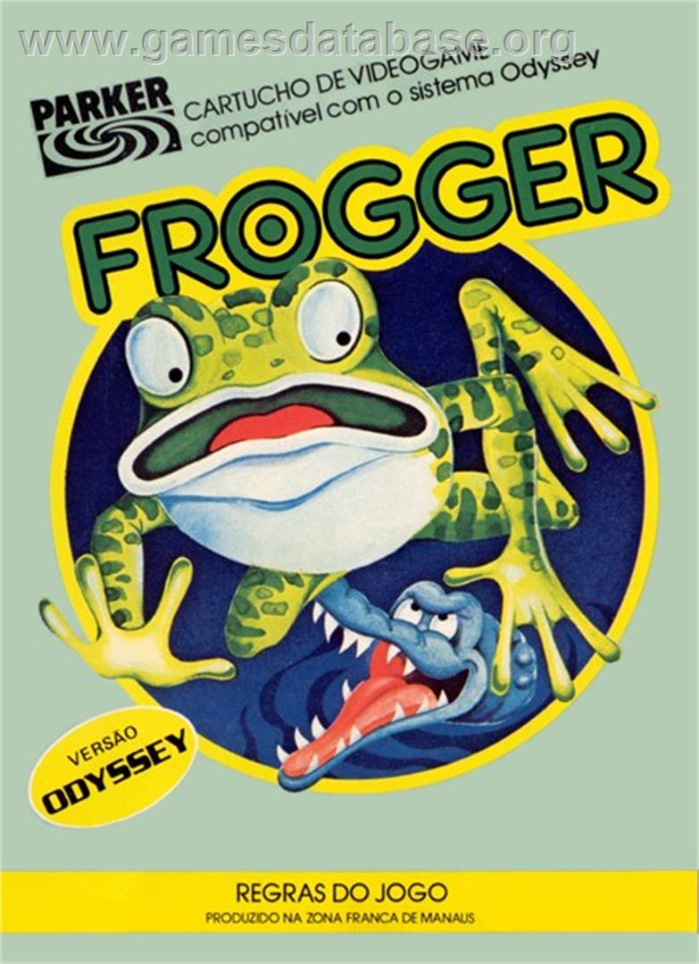 Frogger - Magnavox Odyssey 2 - Artwork - Box