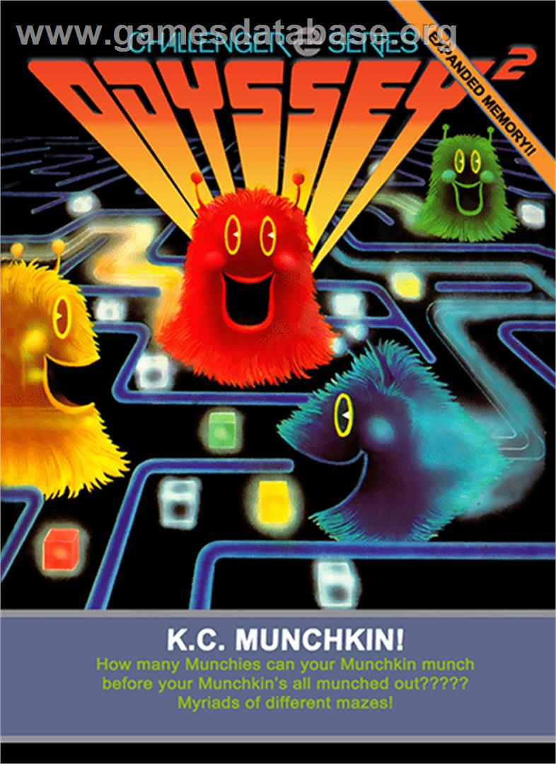 K.C. Munchkin - Magnavox Odyssey 2 - Artwork - Box