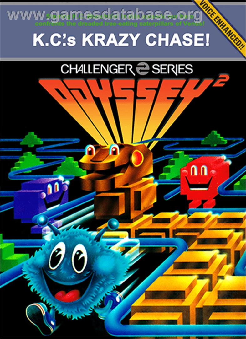 K.c.'s Krazy Chase - Magnavox Odyssey 2 - Artwork - Box