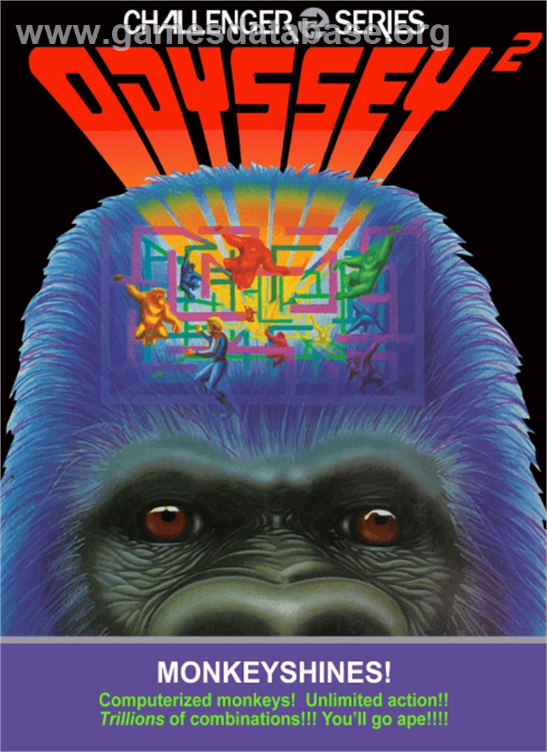 Monkeyshines - Magnavox Odyssey 2 - Artwork - Box