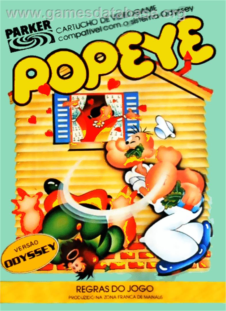 Popeye - Magnavox Odyssey 2 - Artwork - Box