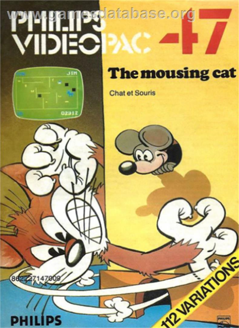 The Mousing Cat - Magnavox Odyssey 2 - Artwork - Box